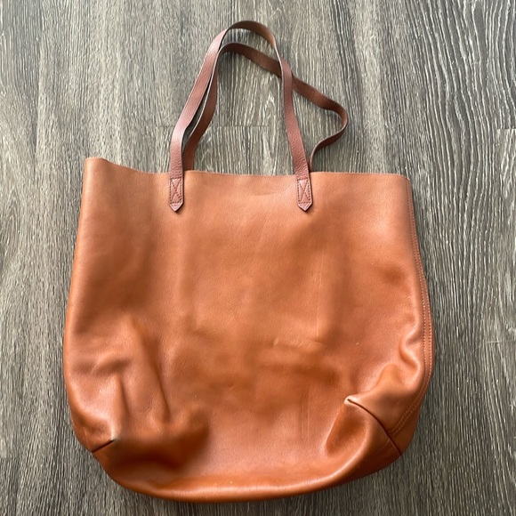 Madewell Leather Tote - Picture 1 of 8